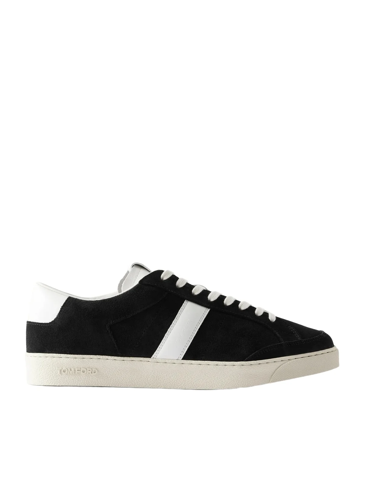 Blake Leather-Trimmed Suede Sneakers - Men Blake Leather-Trimmed Suede Sneakers - Men