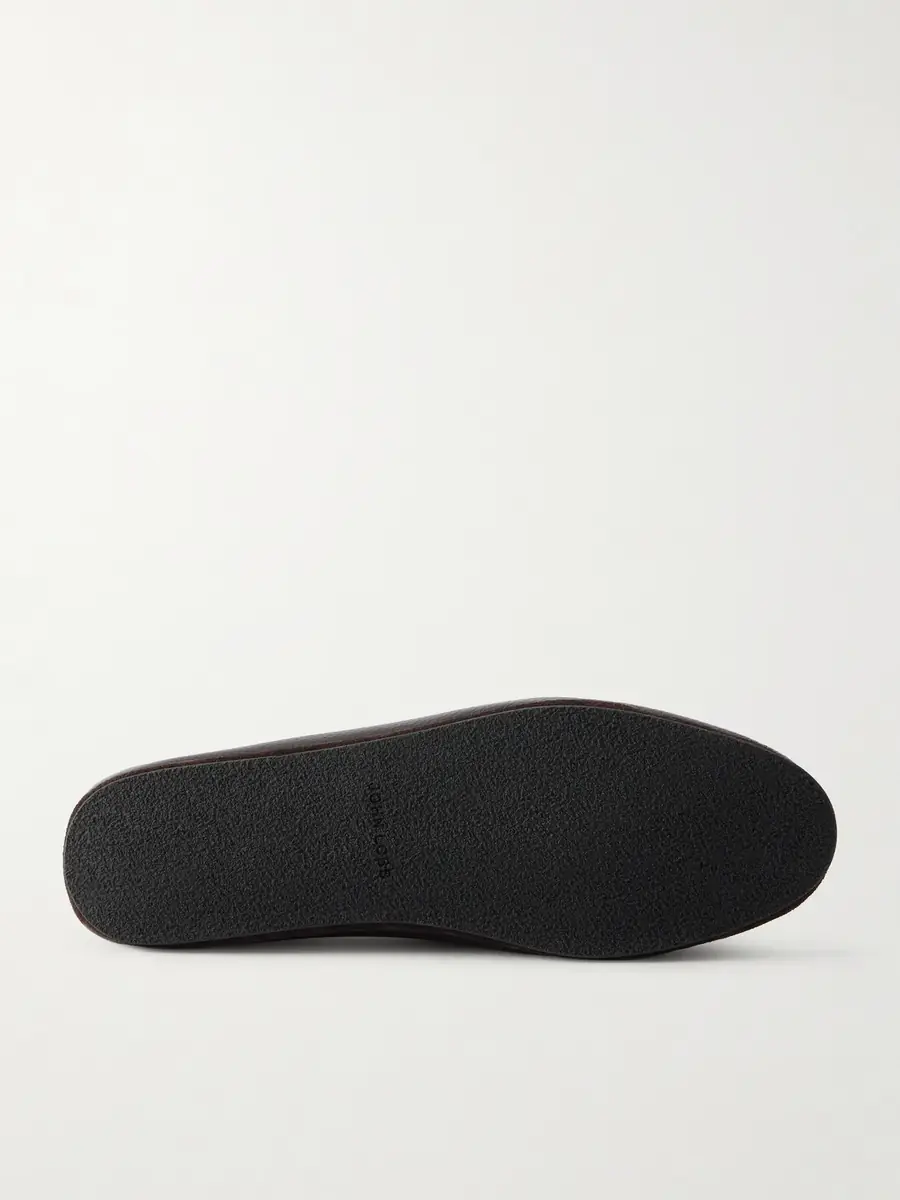 John Lobb Kingston II Collapsible-Heel Full-Grain Deerskin Loafers - Men | Thumbnail 3
