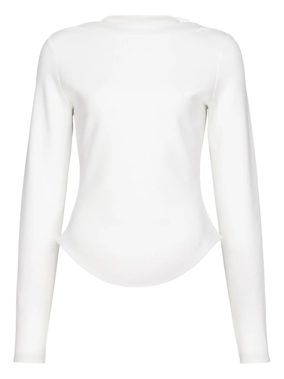 Tailored Cotton-Blend Top