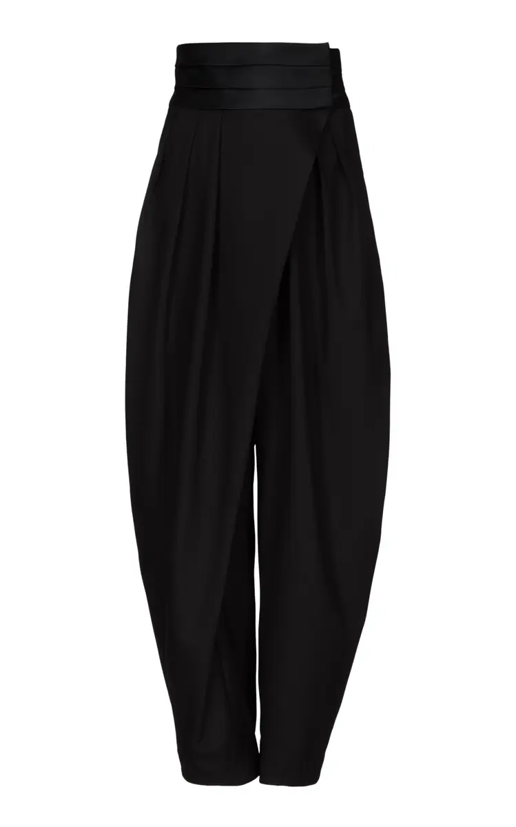 Alaïa Tuxedo Round Wool Pants | Thumbnail 3 Alaïa Tuxedo Round Wool Pants | Thumbnail 3