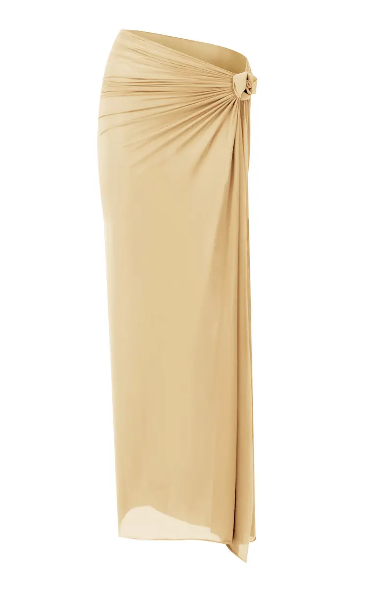 Maygel Coronel Pollera Jersey Maxi Skirt | Image 1 Maygel Coronel Pollera Jersey Maxi Skirt | Image 1
