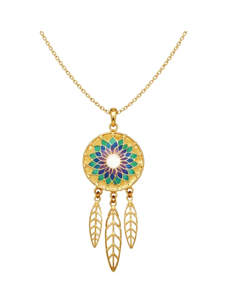 14K Gold Catch dreams pendant 14K Gold Catch dreams pendant