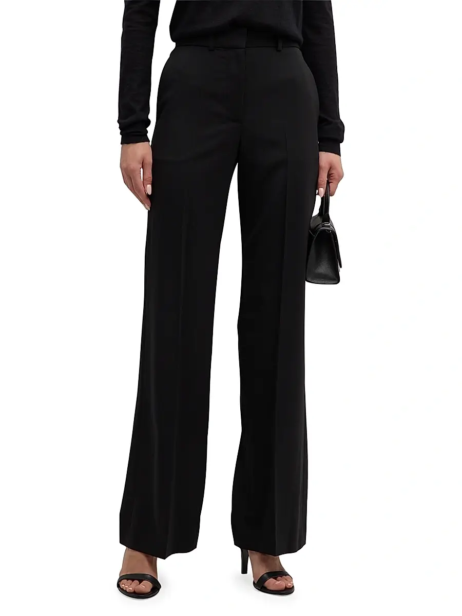 Joseph Women's Morissey Stretch Wool Pants | Thumbnail 3 Joseph Women's Morissey Stretch Wool Pants | Thumbnail 3
