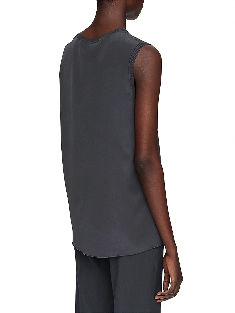 Joseph Women's Bley Silk Crepe Sleeveless Top | Thumbnail 4 Joseph Women's Bley Silk Crepe Sleeveless Top | Thumbnail 4