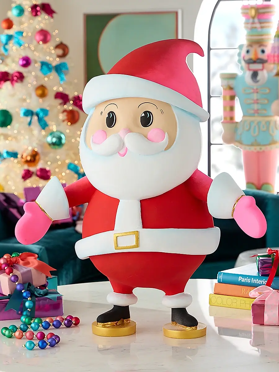 Glitterville Baby Papa Noel Tabletop Decoration | Image 1 Glitterville Baby Papa Noel Tabletop Decoration | Image 1