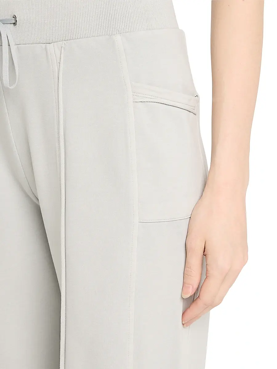 Blanc Noir Women's Allegra Cotton Wide-Leg Pants | Thumbnail 5 Blanc Noir Women's Allegra Cotton Wide-Leg Pants | Thumbnail 5