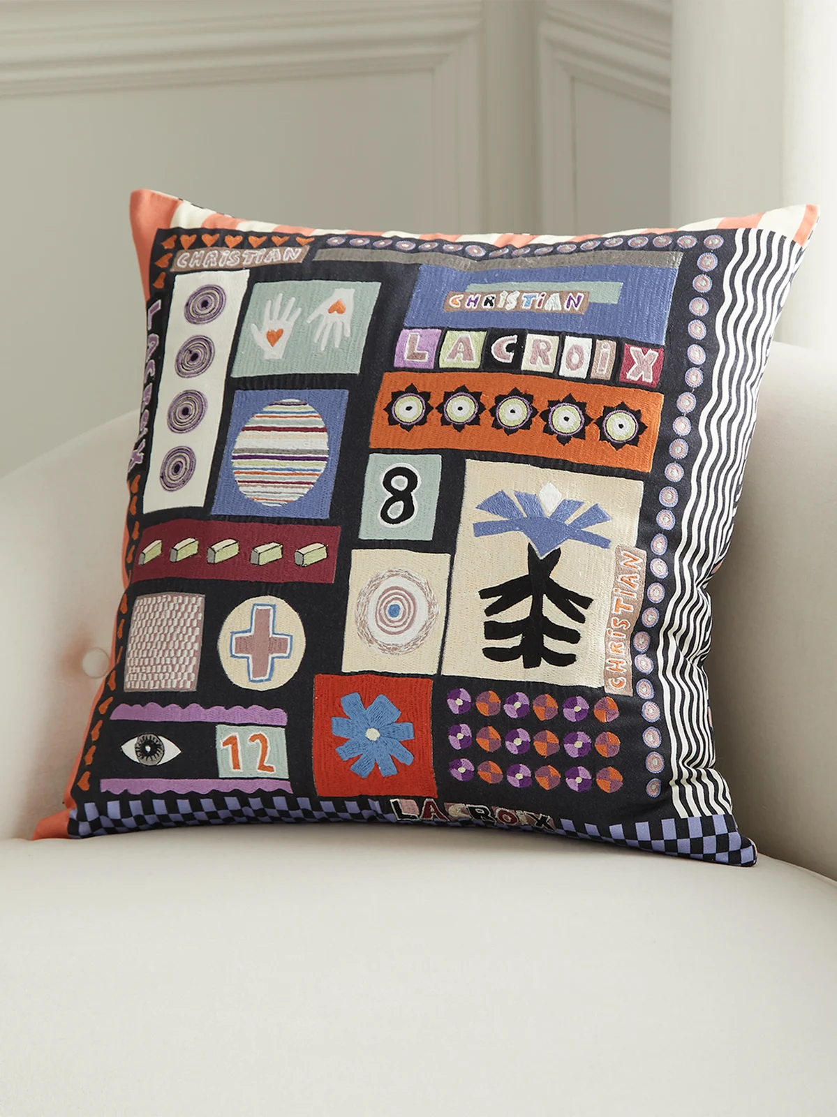Christian Lacroix Bloc Note Mosaique Cushion