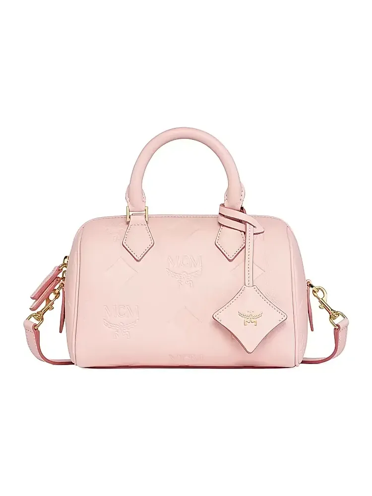 Women's Small Ella Leather Boston Bag