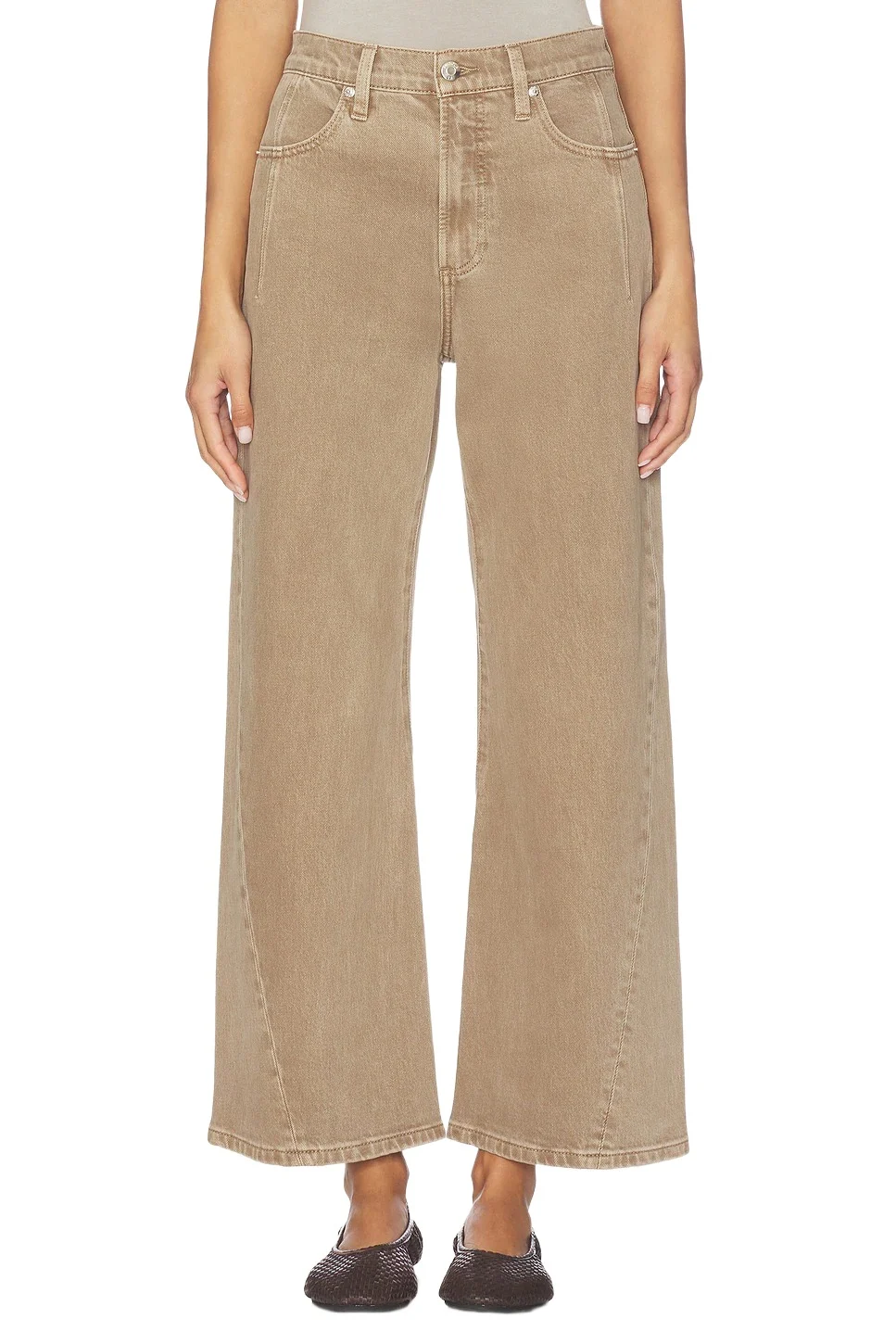 Kyra High Rise Bowed Wide Jeans Kyra High Rise Bowed Wide Jeans