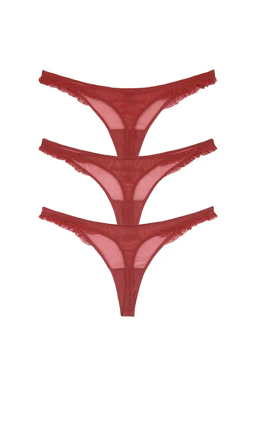 Kiki de Montparnasse Gifting Thong French Lessons Thong Trio | Thumbnail 2 Kiki de Montparnasse Gifting Thong French Lessons Thong Trio | Thumbnail 2