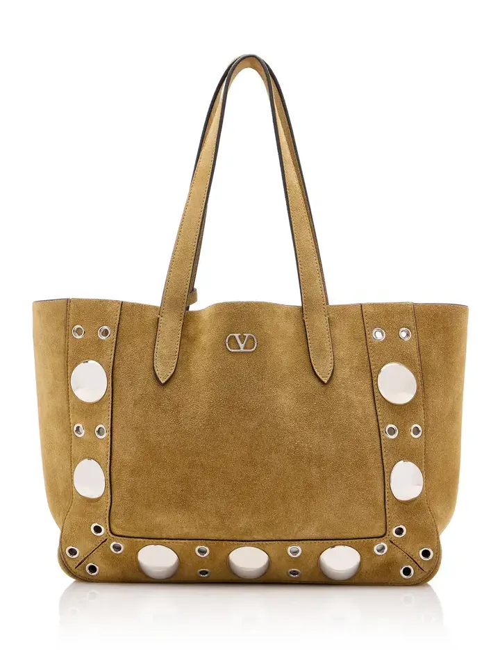 Nellcôte Medium Suede Tote Bag