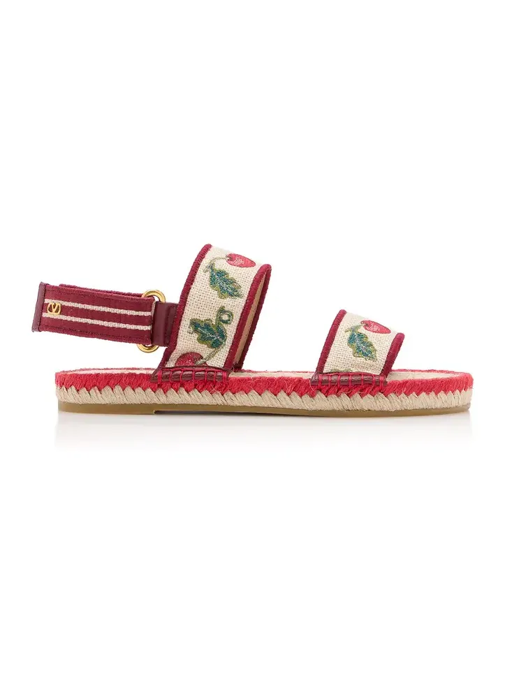 VLogo Signature Cherryfic Espadrille Sandals