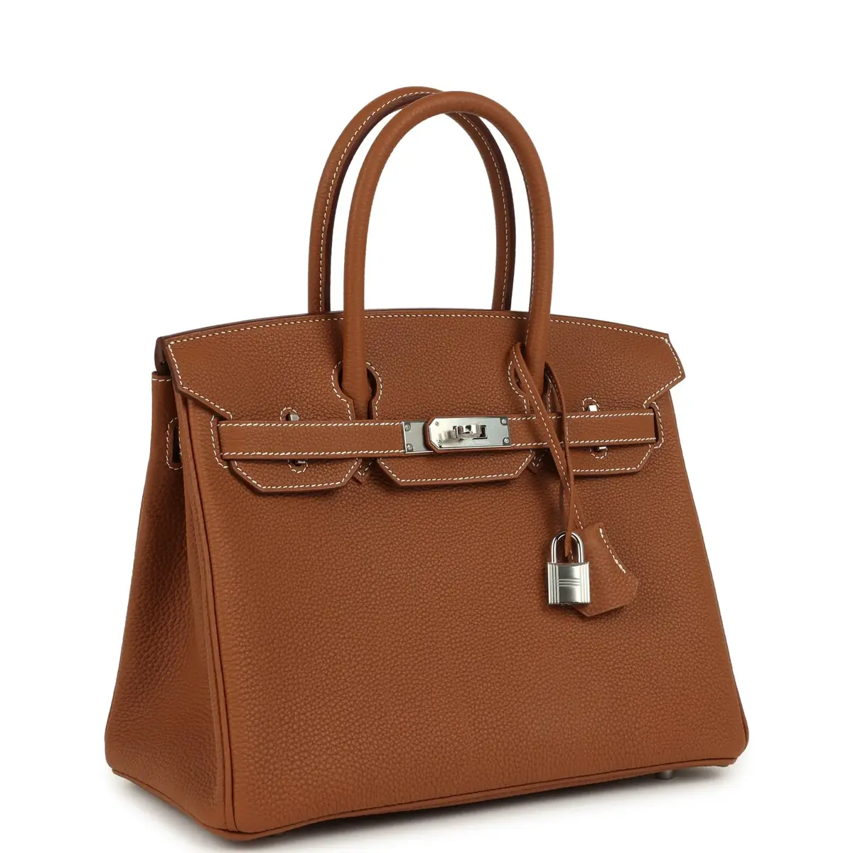 HERMÈS Hermes Birkin 30 Gold Togo Palladium Hardware | Thumbnail 3 HERMÈS Hermes Birkin 30 Gold Togo Palladium Hardware | Thumbnail 3