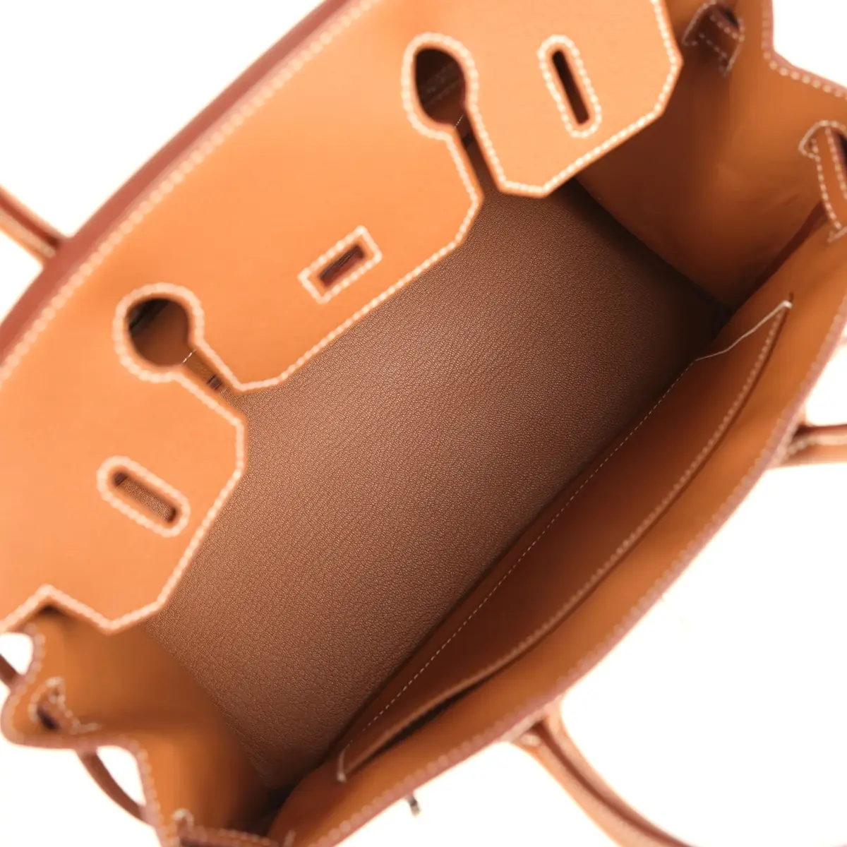 HERMÈS Hermes Birkin 30 Gold Togo Palladium Hardware | Thumbnail 8 HERMÈS Hermes Birkin 30 Gold Togo Palladium Hardware | Thumbnail 8