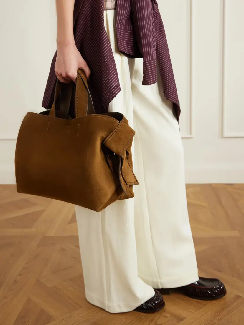 Acne Studios Musubi Knotted Suede Tote | Thumbnail 2 Acne Studios Musubi Knotted Suede Tote | Thumbnail 2