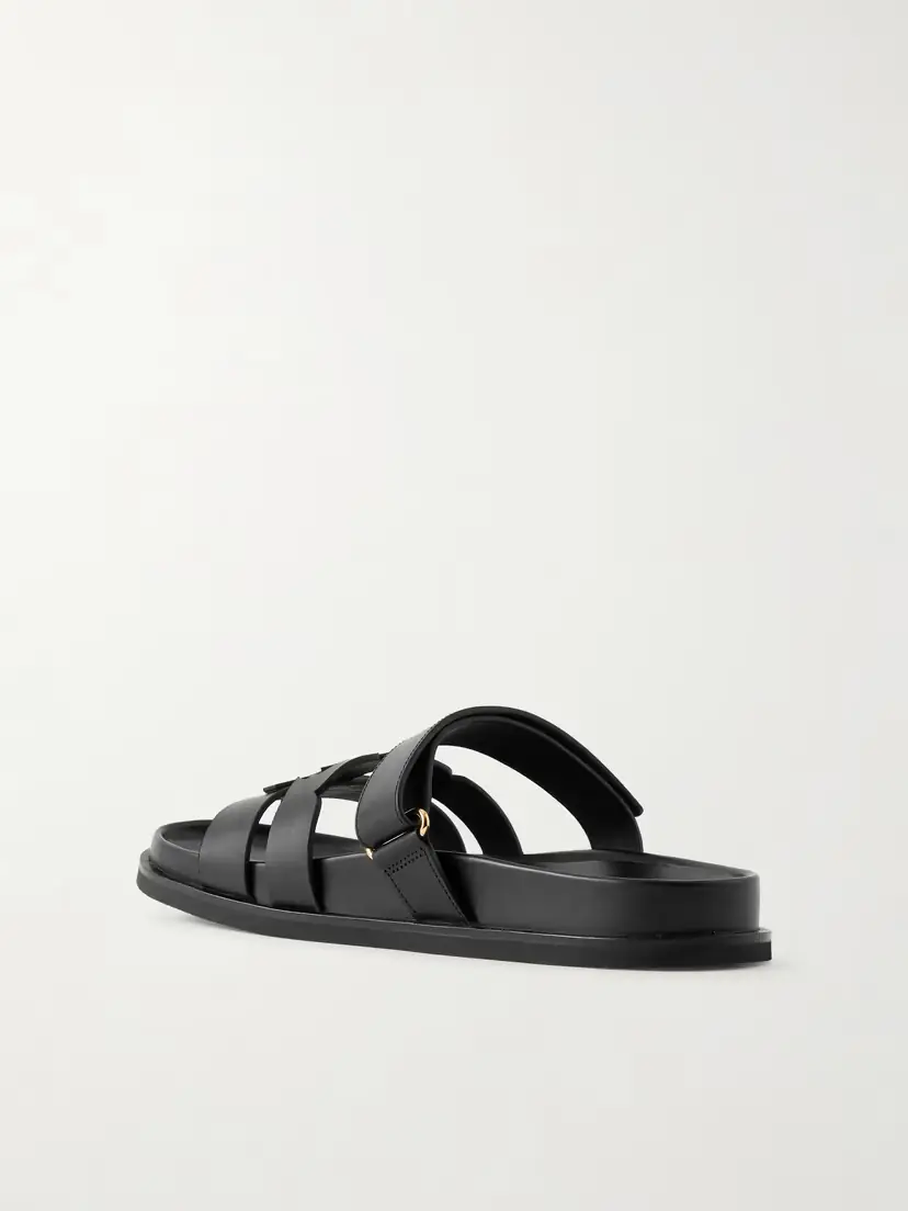 Tory Burch Ines Sport Leather Slides | Thumbnail 3