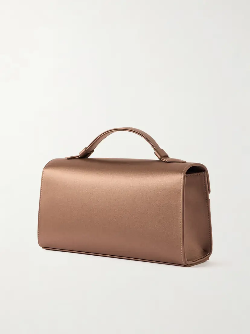 Savette Symmetry Pochette Satin Tote | Thumbnail 3 Savette Symmetry Pochette Satin Tote | Thumbnail 3