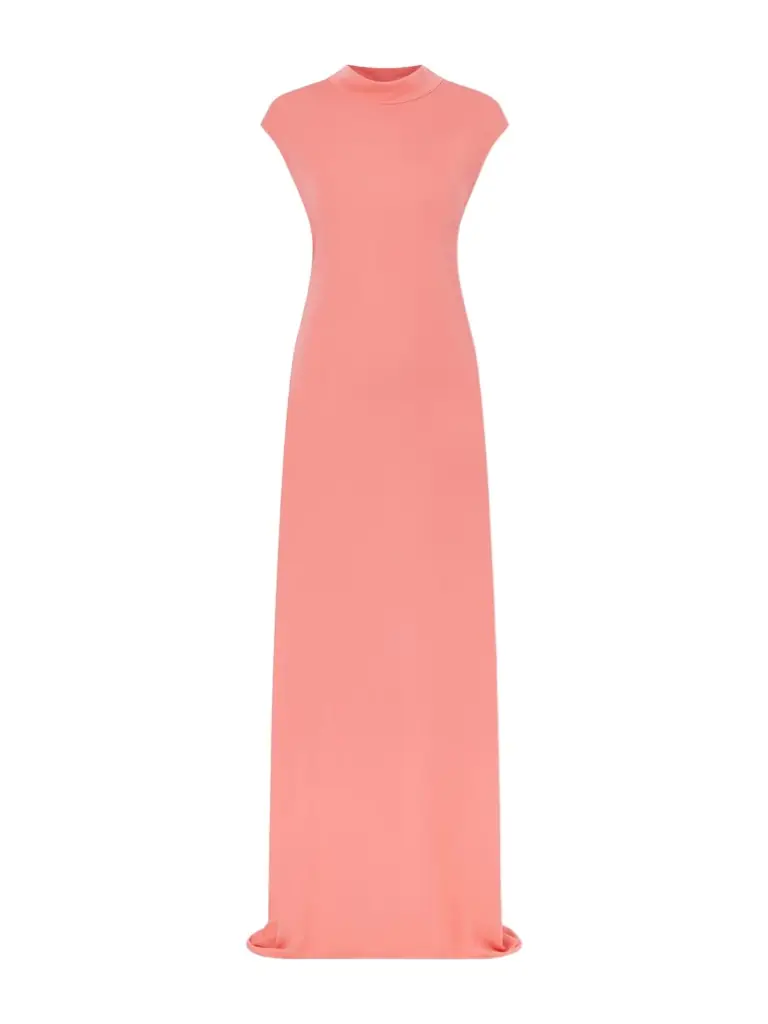 Open-back Asymmetric Knotted Crepe-jersey Maxi Dress Open-back Asymmetric Knotted Crepe-jersey Maxi Dress