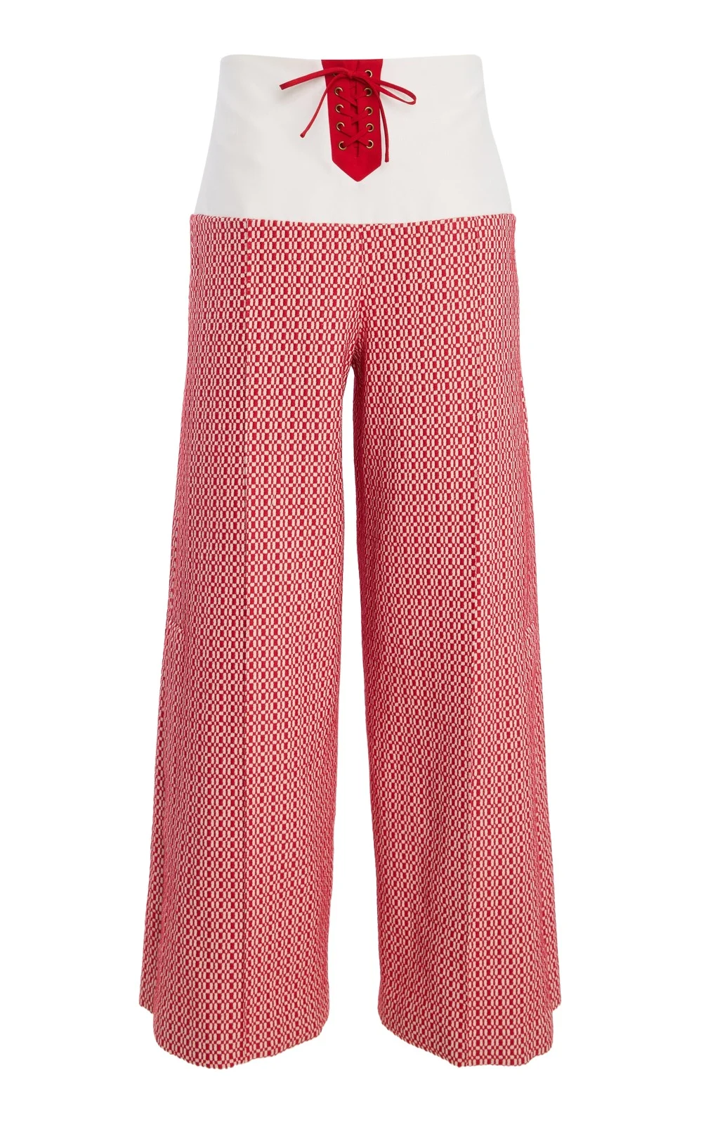 Rosie Assoulin Front & Center Jacquard Pants
