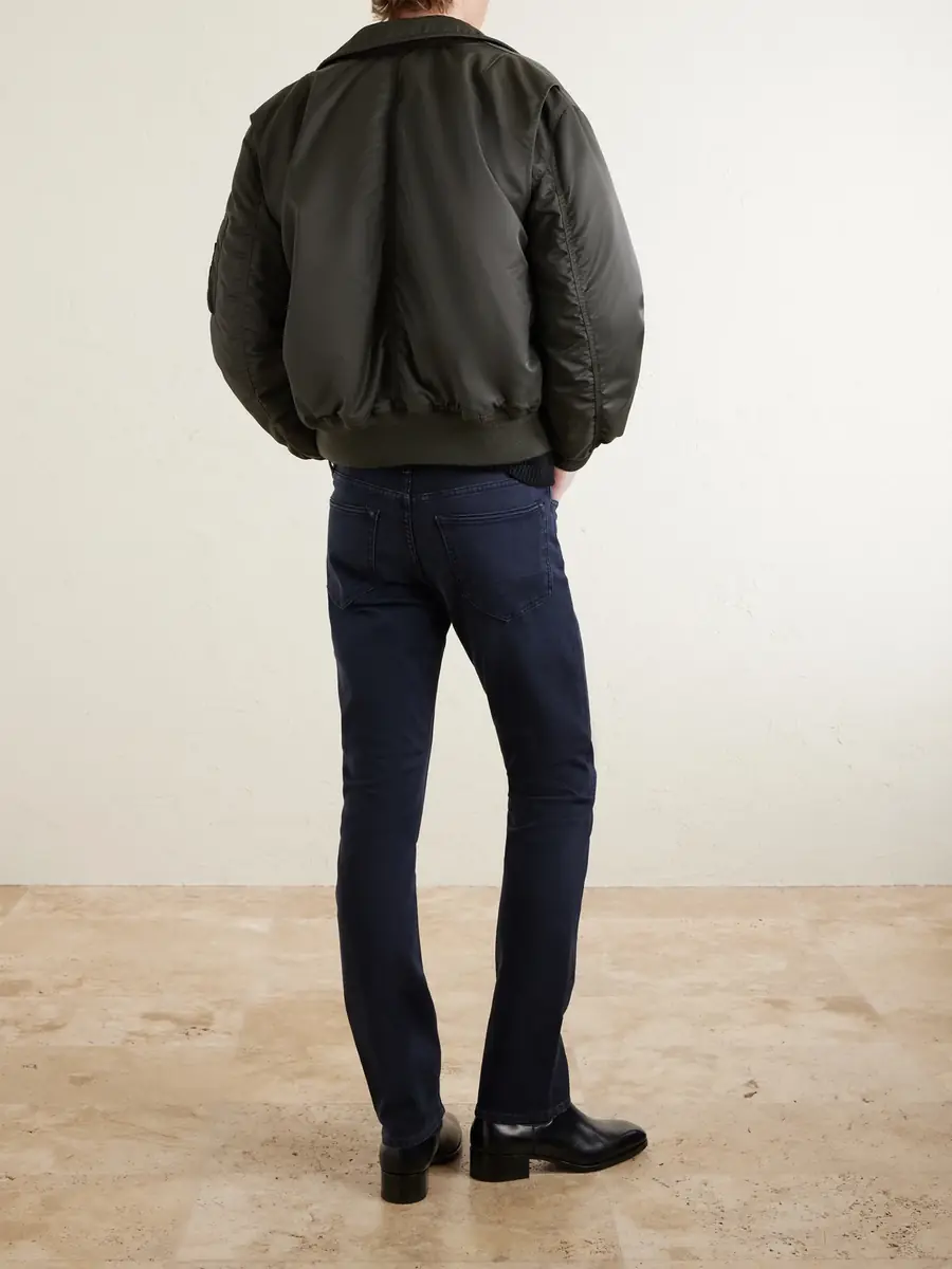 Tom Ford Slim-Fit Straight-Leg Cotton-Blend Corduroy Trousers - Men | Thumbnail 4 Tom Ford Slim-Fit Straight-Leg Cotton-Blend Corduroy Trousers - Men | Thumbnail 4