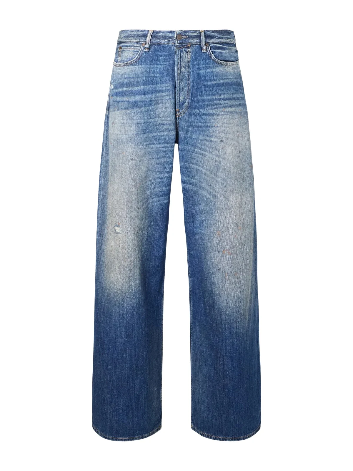 Straight-Leg Distressed Jeans - Men Straight-Leg Distressed Jeans - Men