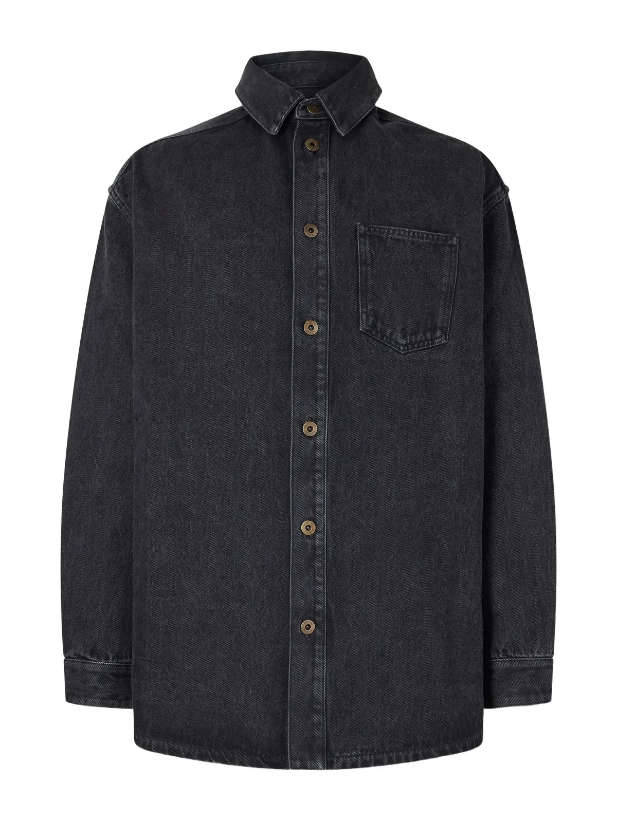 Loewe Anagram Logo-Embroidered Denim Overshirt - Men