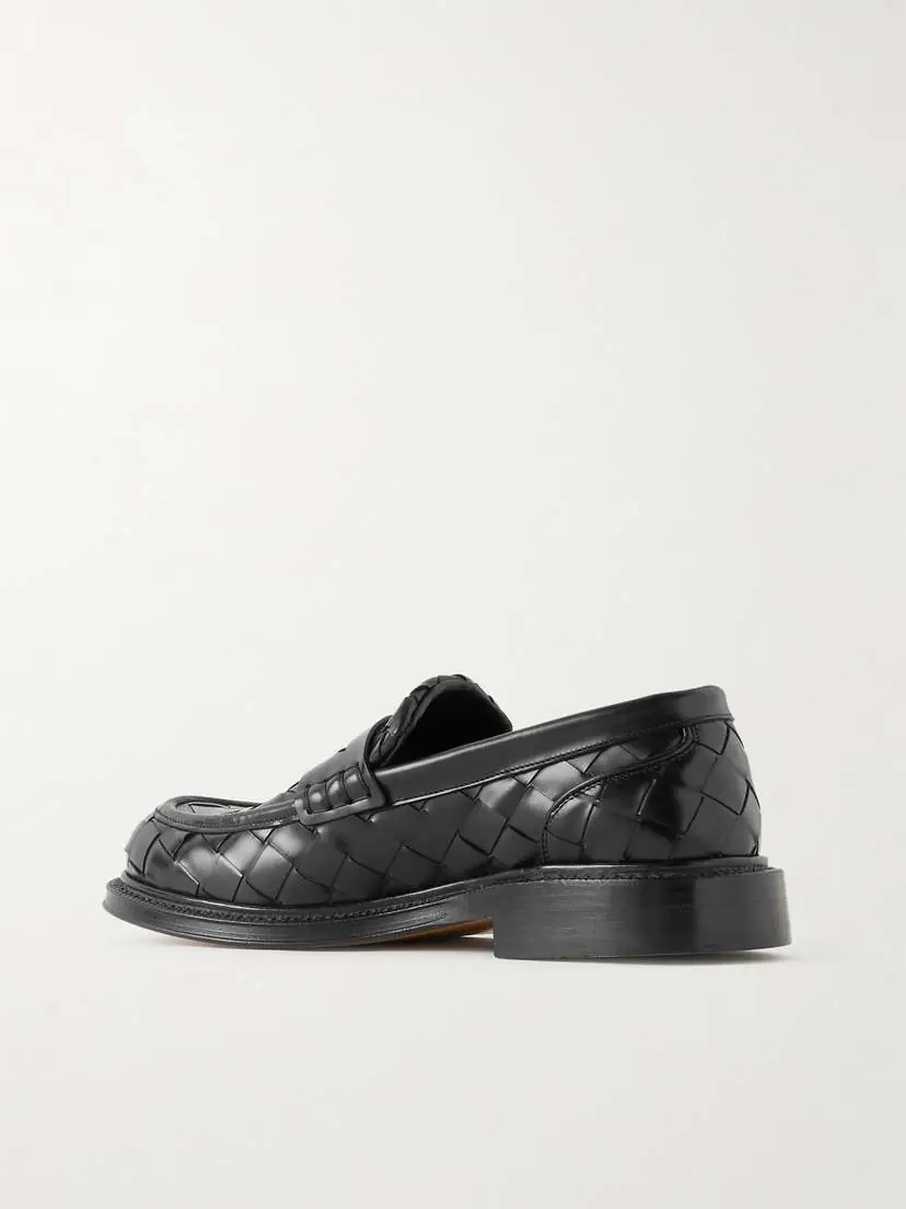 Bottega Veneta James Intrecciato Leather Loafers | Thumbnail 3 Bottega Veneta James Intrecciato Leather Loafers | Thumbnail 3