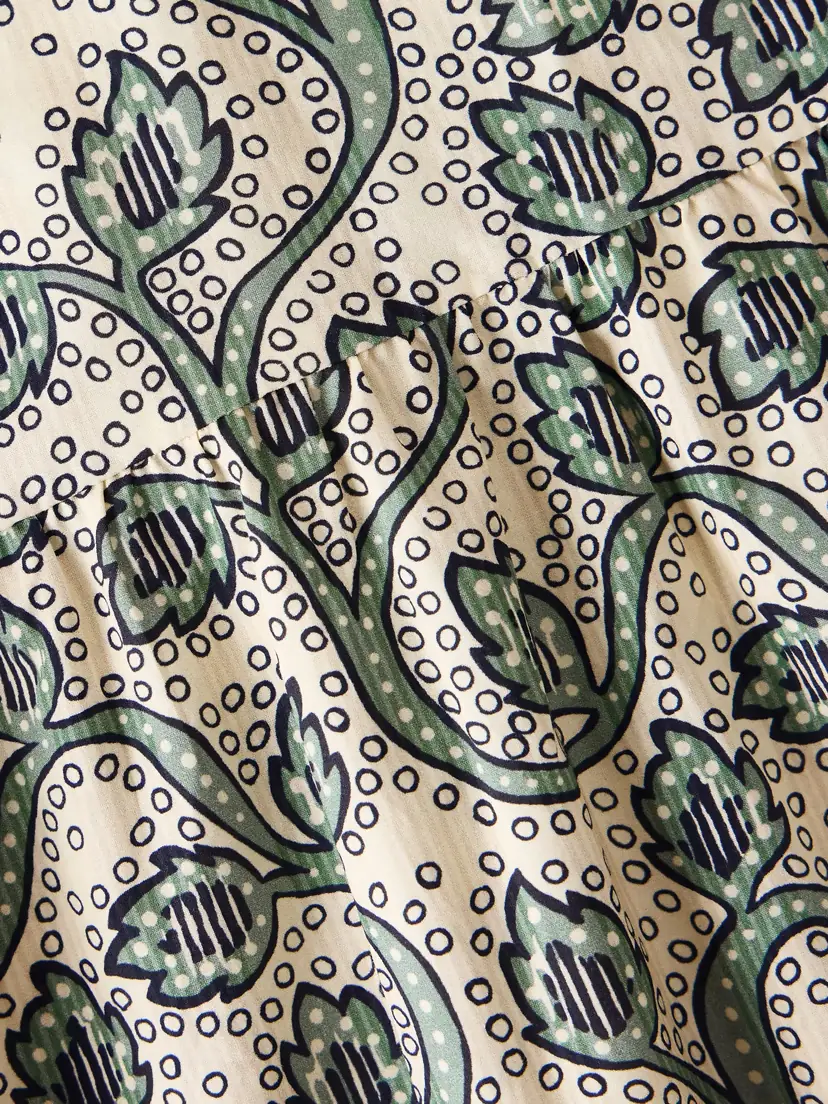 Matteau Printed Organic Cotton-poplin Midi Dress | Thumbnail 4