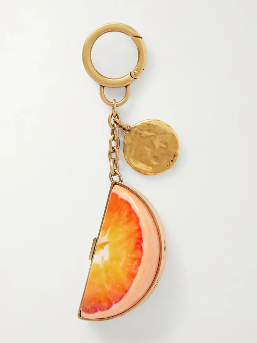 Saint Laurent Gold-tone And Resin Bag Charm | Thumbnail 2