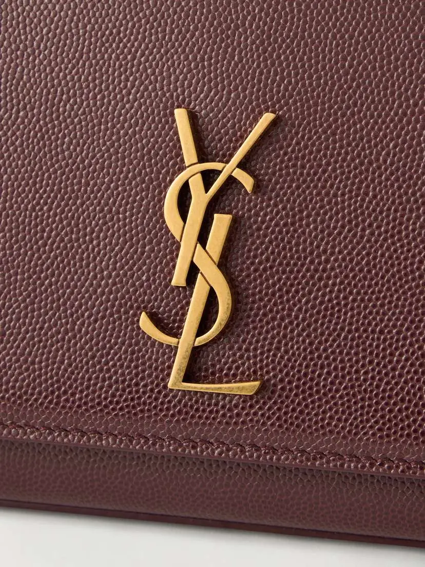 Saint Laurent Kate Embossed-leather Clutch | Thumbnail 5
