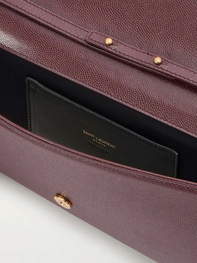 Saint Laurent Kate Embossed-leather Clutch | Thumbnail 6