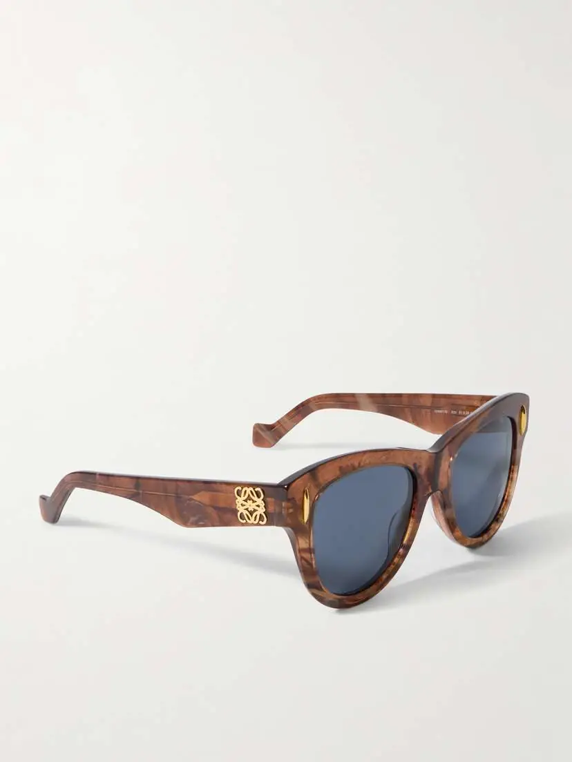 Loewe Anagram D-frame Tortoiseshell Acetate Sunglasses | Thumbnail 3 Loewe Anagram D-frame Tortoiseshell Acetate Sunglasses | Thumbnail 3