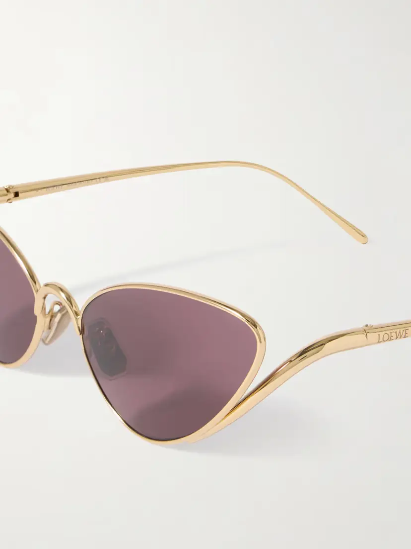 Loewe Cat-eye Gold-tone Sunglasses | Thumbnail 4
