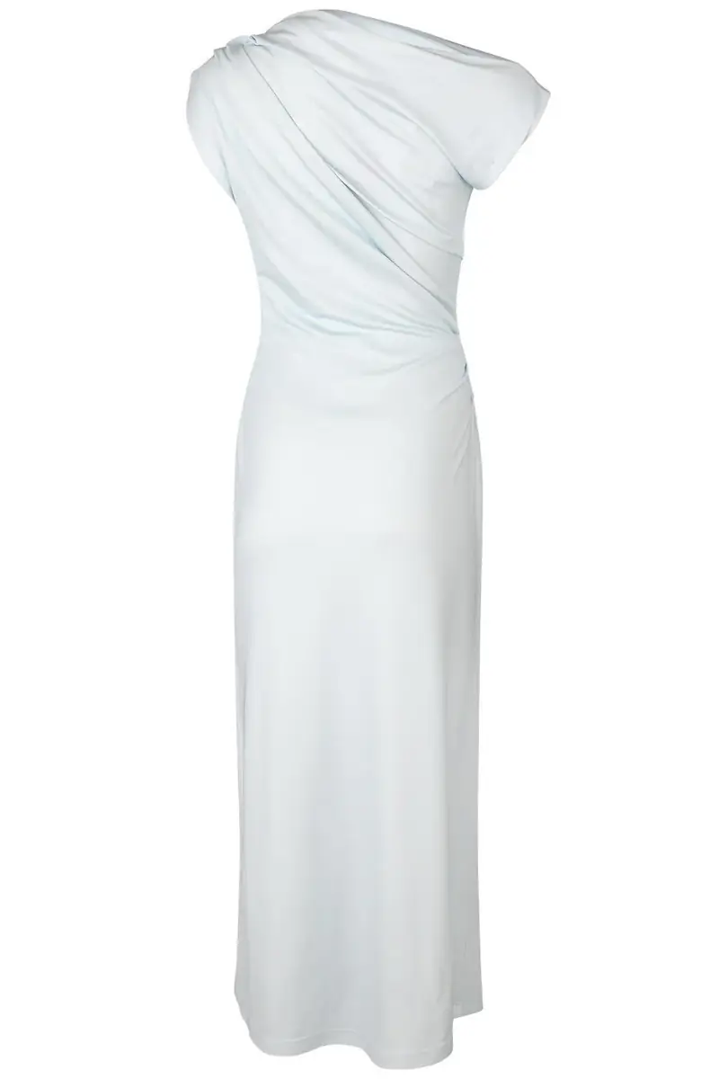 Oscar de la Renta Cyclamen Drape Detail Dress | Thumbnail 6