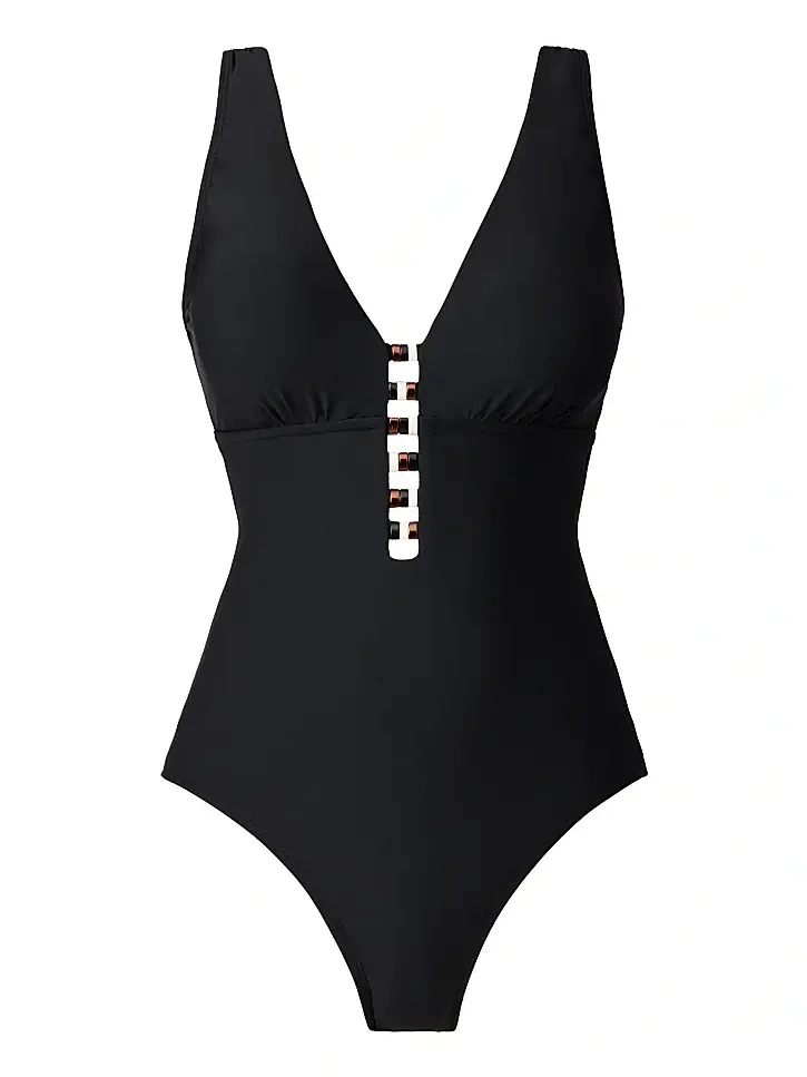 Women's Solid Darly One-Piece Swimsuit