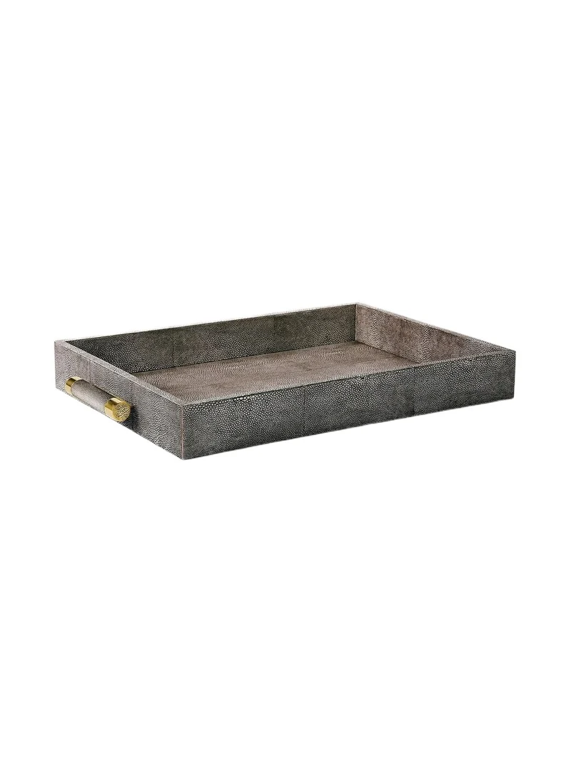 AERIN Shagreen Serving Tray