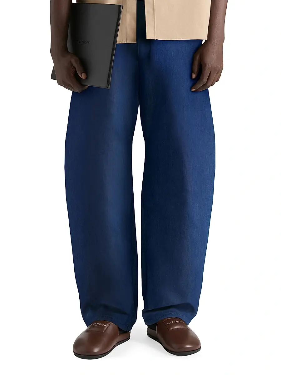 Givenchy Men's Couture Seam Jeans with Stamp Print | Thumbnail 2 Givenchy Men's Couture Seam Jeans with Stamp Print | Thumbnail 2