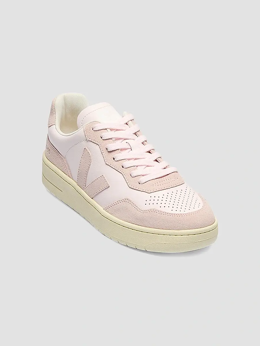 Veja Women's V-90 Leather & Suede Low-Top Sneakers | Thumbnail 2 Veja Women's V-90 Leather & Suede Low-Top Sneakers | Thumbnail 2