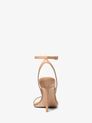 Michael Kors Collection Gwyneth Leather Sandal in Natural | Thumbnail 5 Michael Kors Collection Gwyneth Leather Sandal in Natural | Thumbnail 5