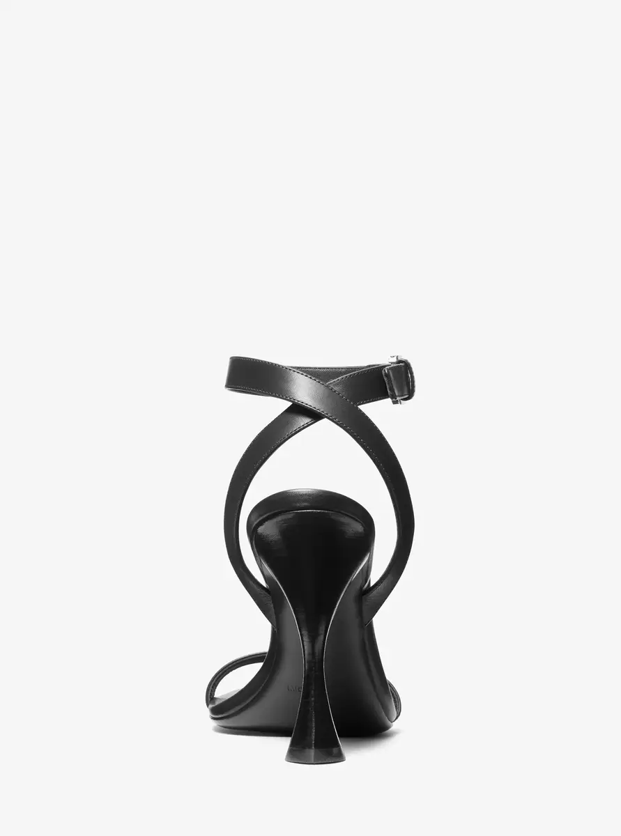 Michael Kors Collection Bianca Leather Sandal in | Thumbnail 15 Michael Kors Collection Bianca Leather Sandal in | Thumbnail 15