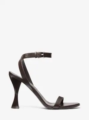 Michael Kors Collection Bianca Leather Sandal in | Thumbnail 3 Michael Kors Collection Bianca Leather Sandal in | Thumbnail 3
