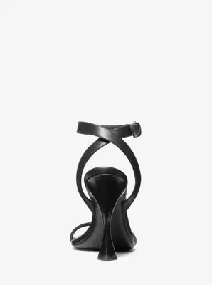 Michael Kors Collection Bianca Leather Sandal in | Thumbnail 9 Michael Kors Collection Bianca Leather Sandal in | Thumbnail 9