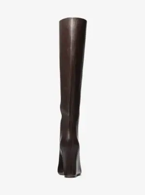 Michael Kors Collection Jodi Leather Tall Boot in Black | Thumbnail 3