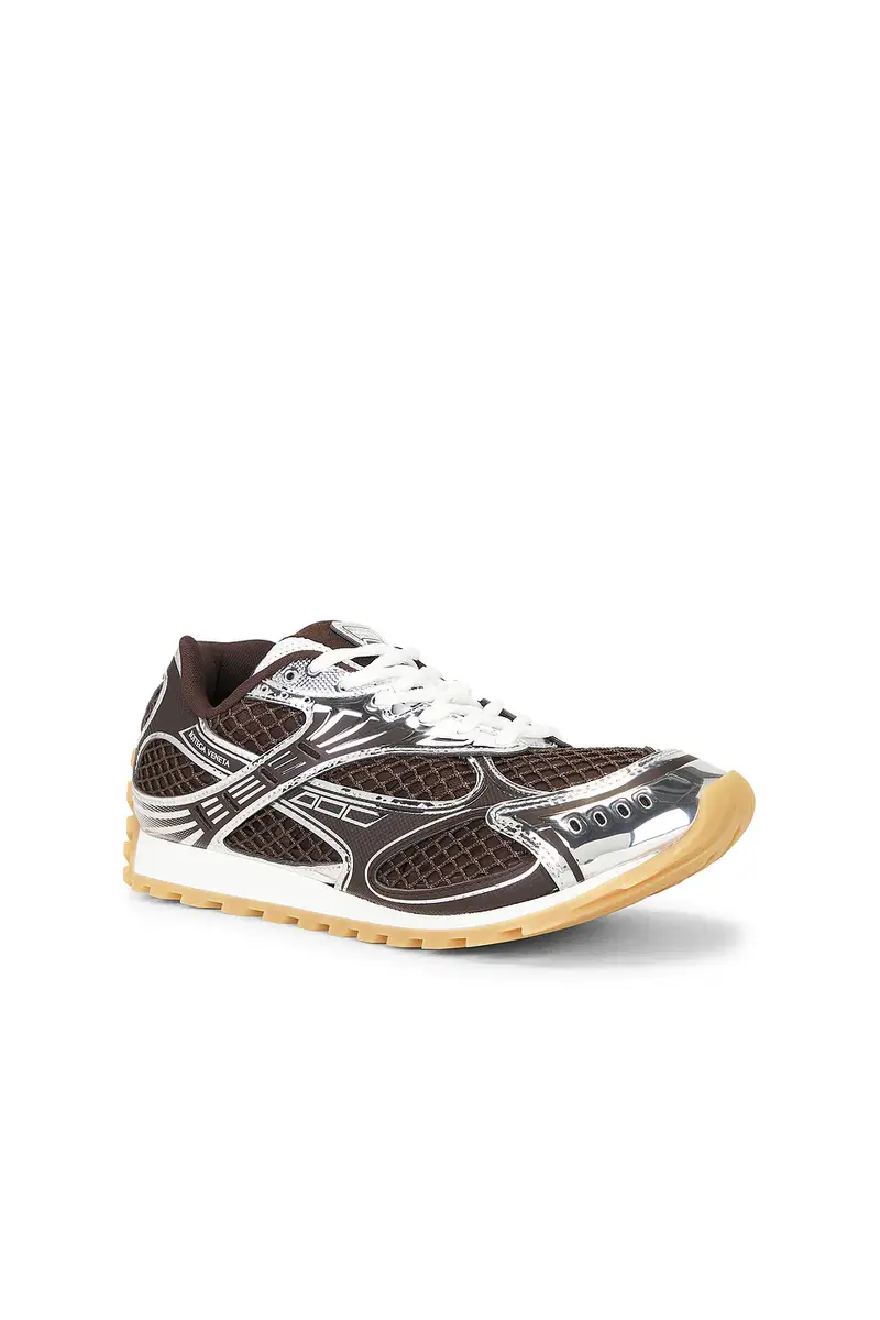 Bottega Veneta Technical Fishnet Orbit Sneaker | Thumbnail 2