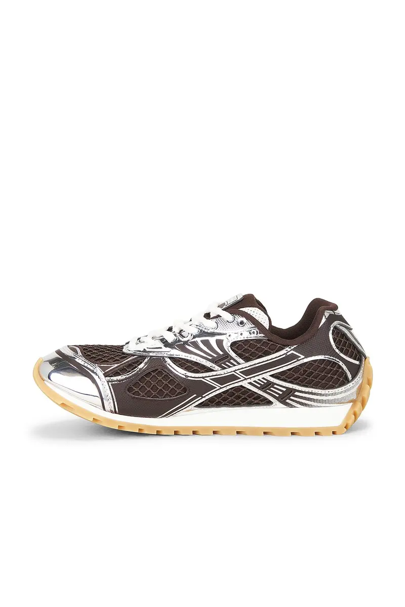 Bottega Veneta Technical Fishnet Orbit Sneaker | Thumbnail 5