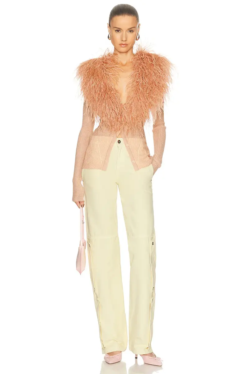 BLUMARINE Straight Leg Pant | Thumbnail 5 BLUMARINE Straight Leg Pant | Thumbnail 5