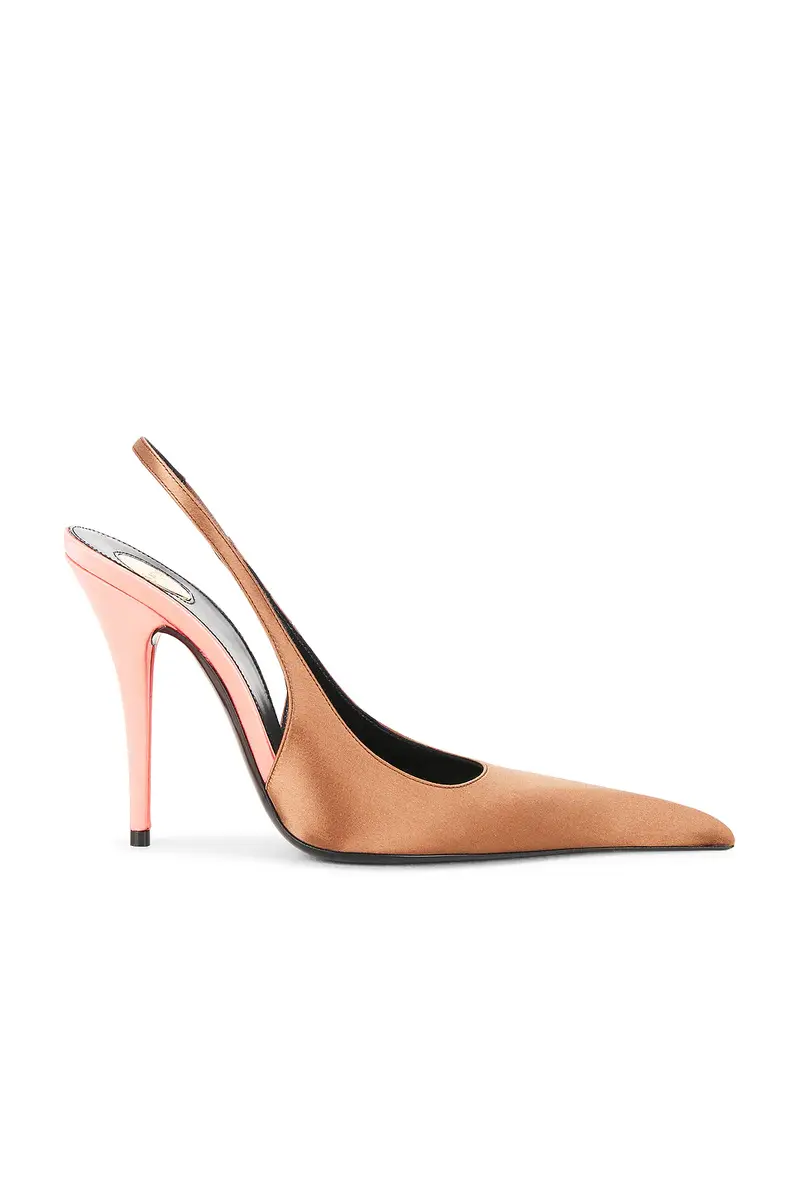 Saint Laurent Deroche Slingback Pump | Image 1 Saint Laurent Deroche Slingback Pump | Image 1