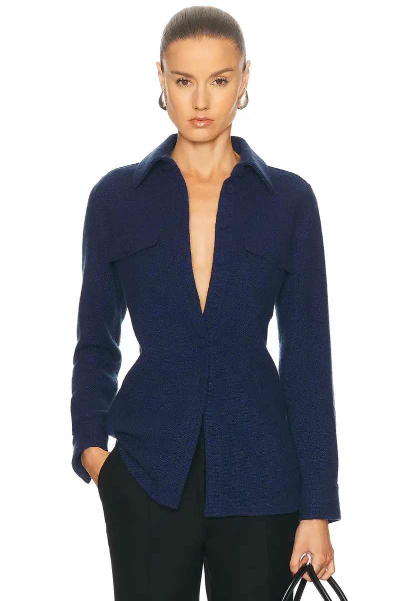 Gabriela Hearst John Austin Shirt | Image 1 Gabriela Hearst John Austin Shirt | Image 1