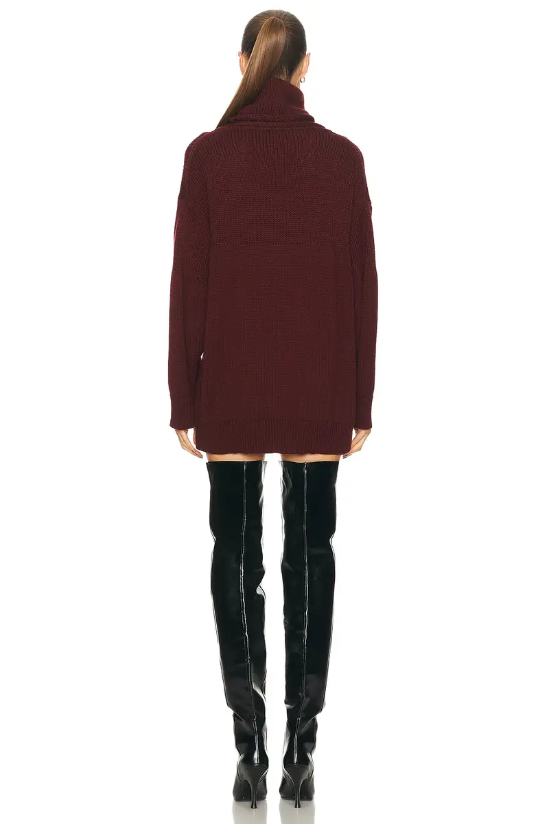 Wolford Luxe Merino Long Sleeve Loose Sweater | Thumbnail 3 Wolford Luxe Merino Long Sleeve Loose Sweater | Thumbnail 3