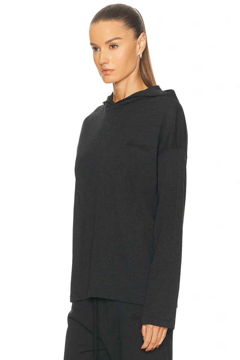 Fear of God Essentials Classic Fit Hooded Tee | Thumbnail 2 Fear of God Essentials Classic Fit Hooded Tee | Thumbnail 2
